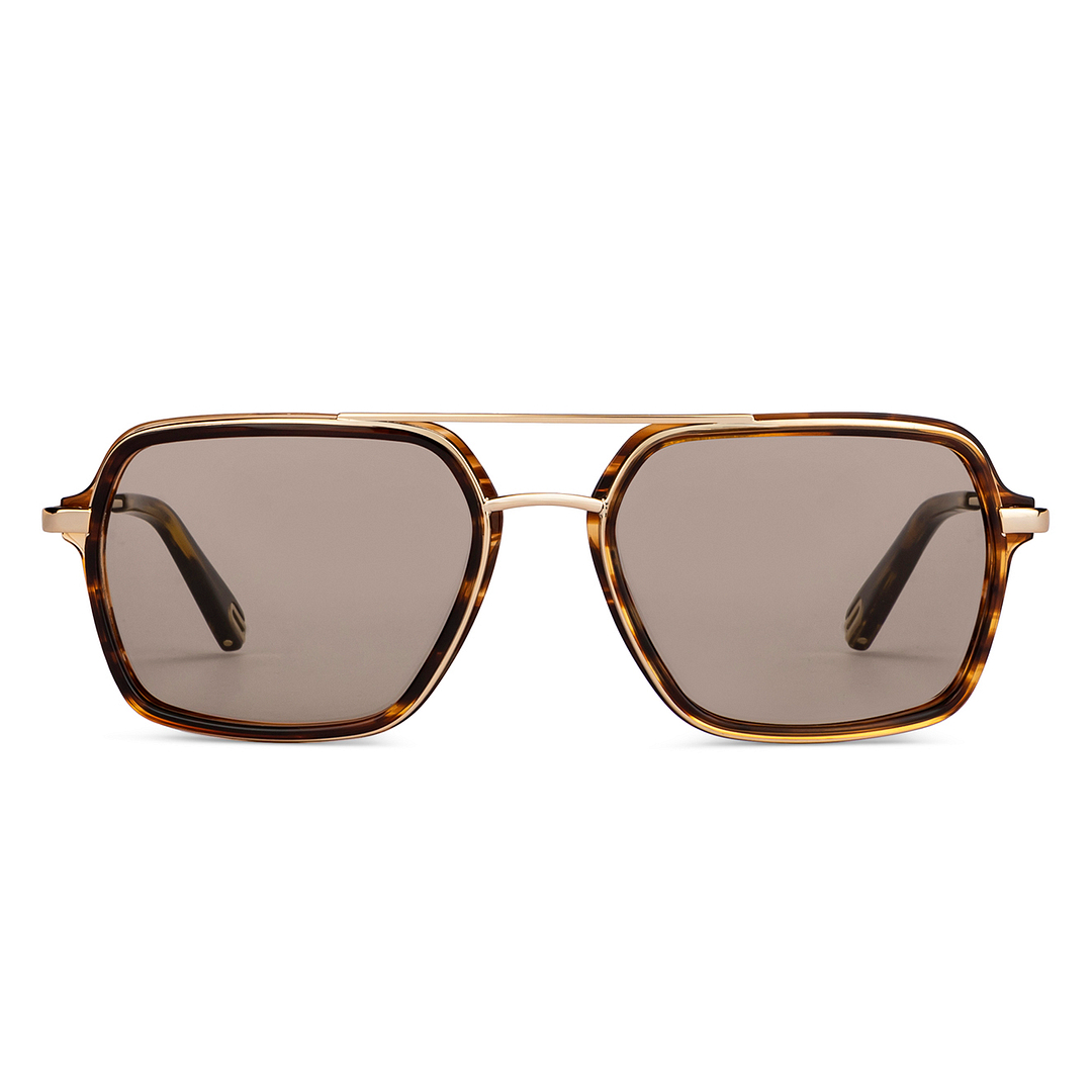 John Jacobs Online Gold Full Rim Square left side