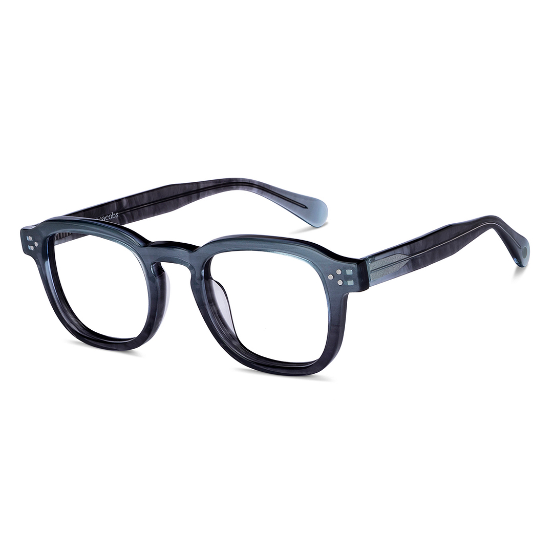 John Jacobs Online Light Gray Full Rim Rectangle right side