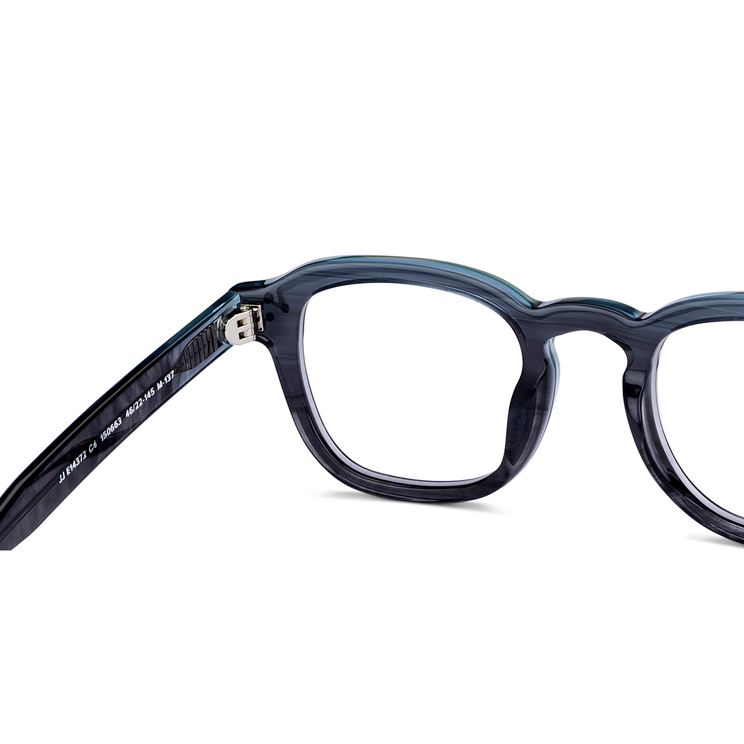 John Jacobs Online Light Gray Full Rim Rectangle right side