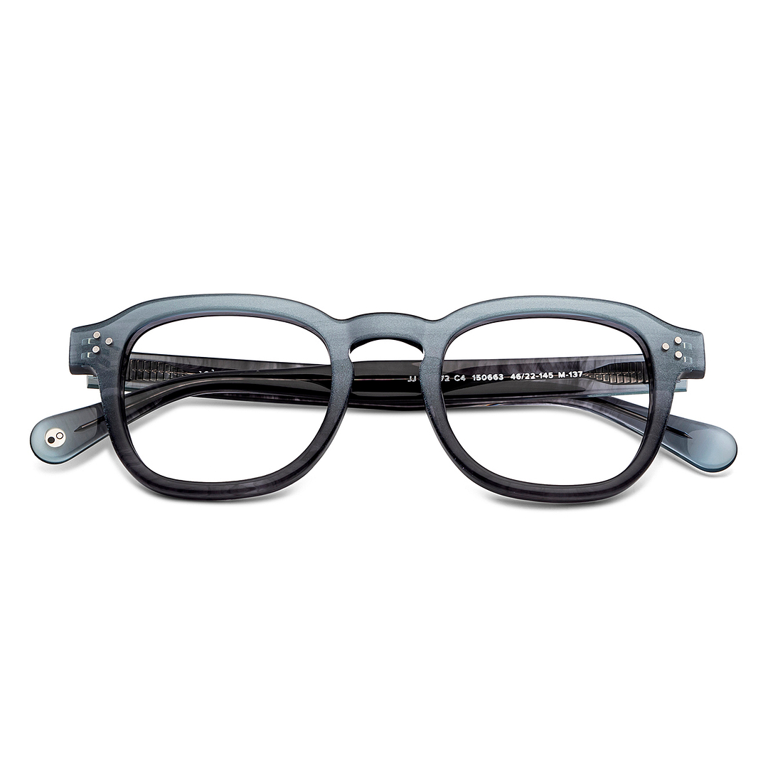 John Jacobs Online Light Gray Full Rim Rectangle left side