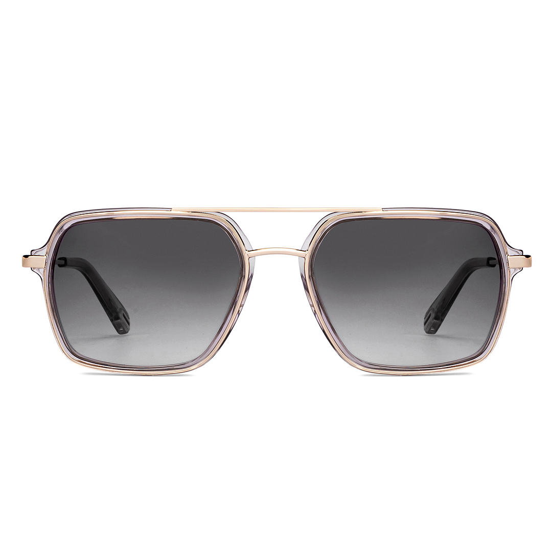 John Jacobs Grey Full Rim Square left side