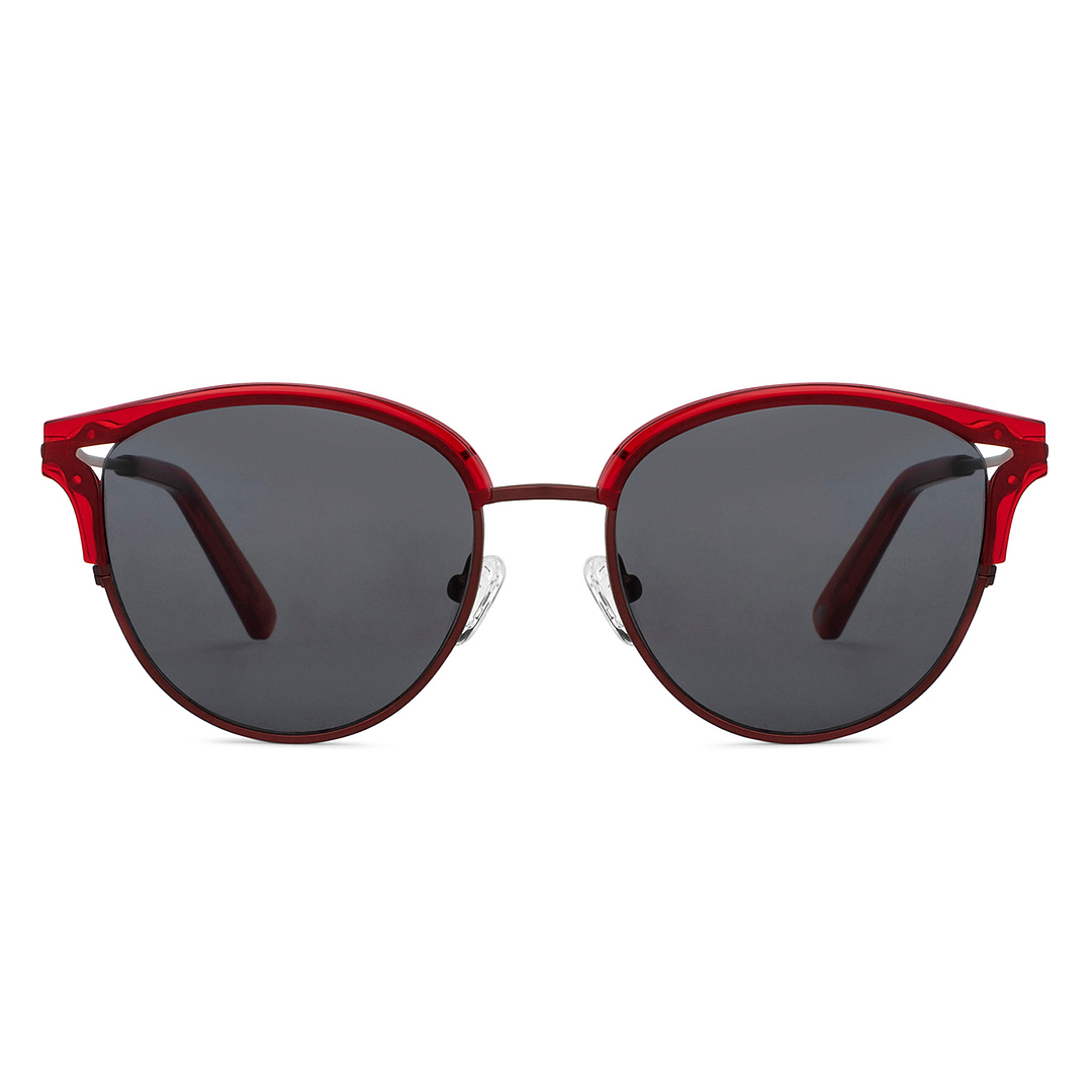 John Jacobs Online Red Full Rim Cat Eye right side