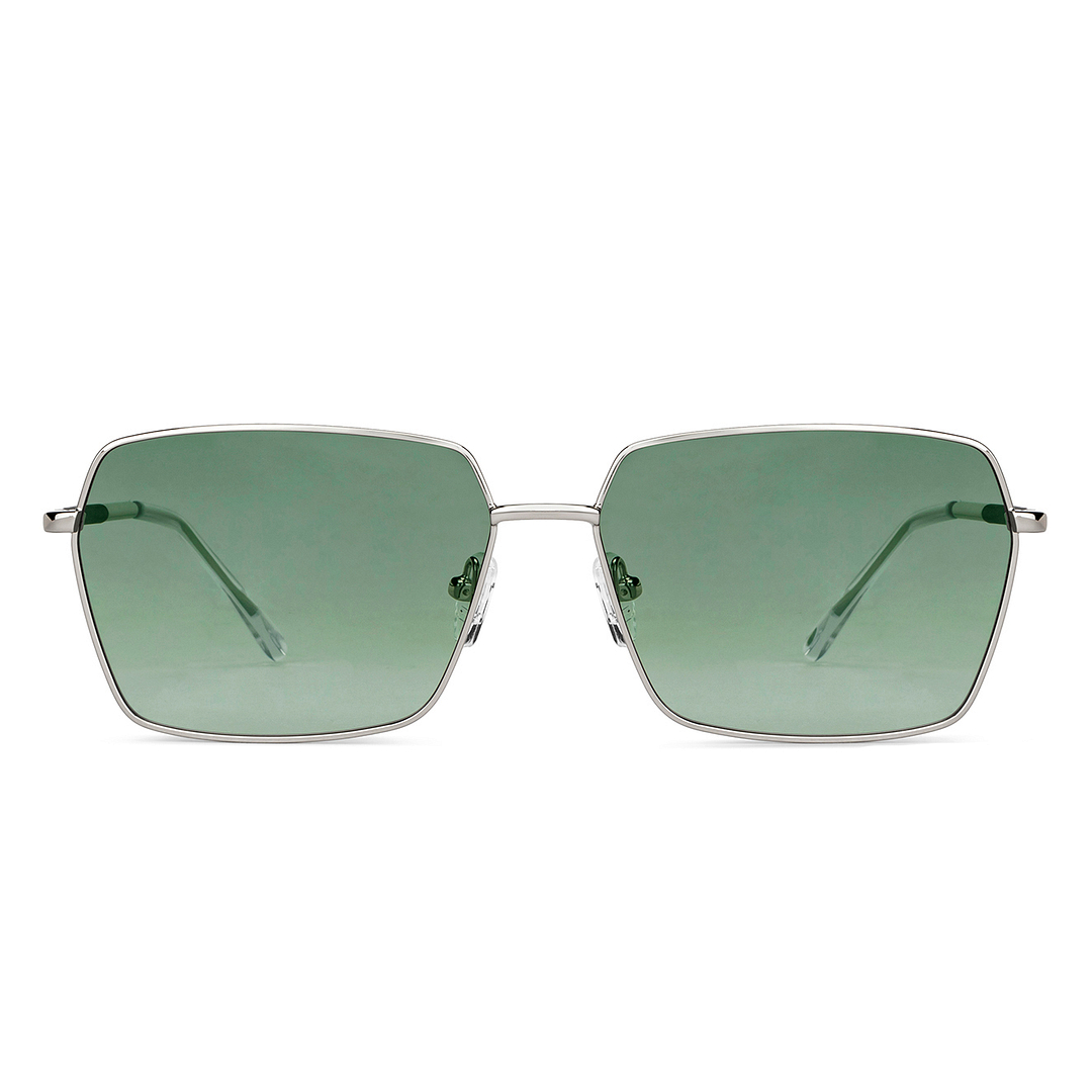 John Jacobs Online Silver Full Rim Hexagonal right side