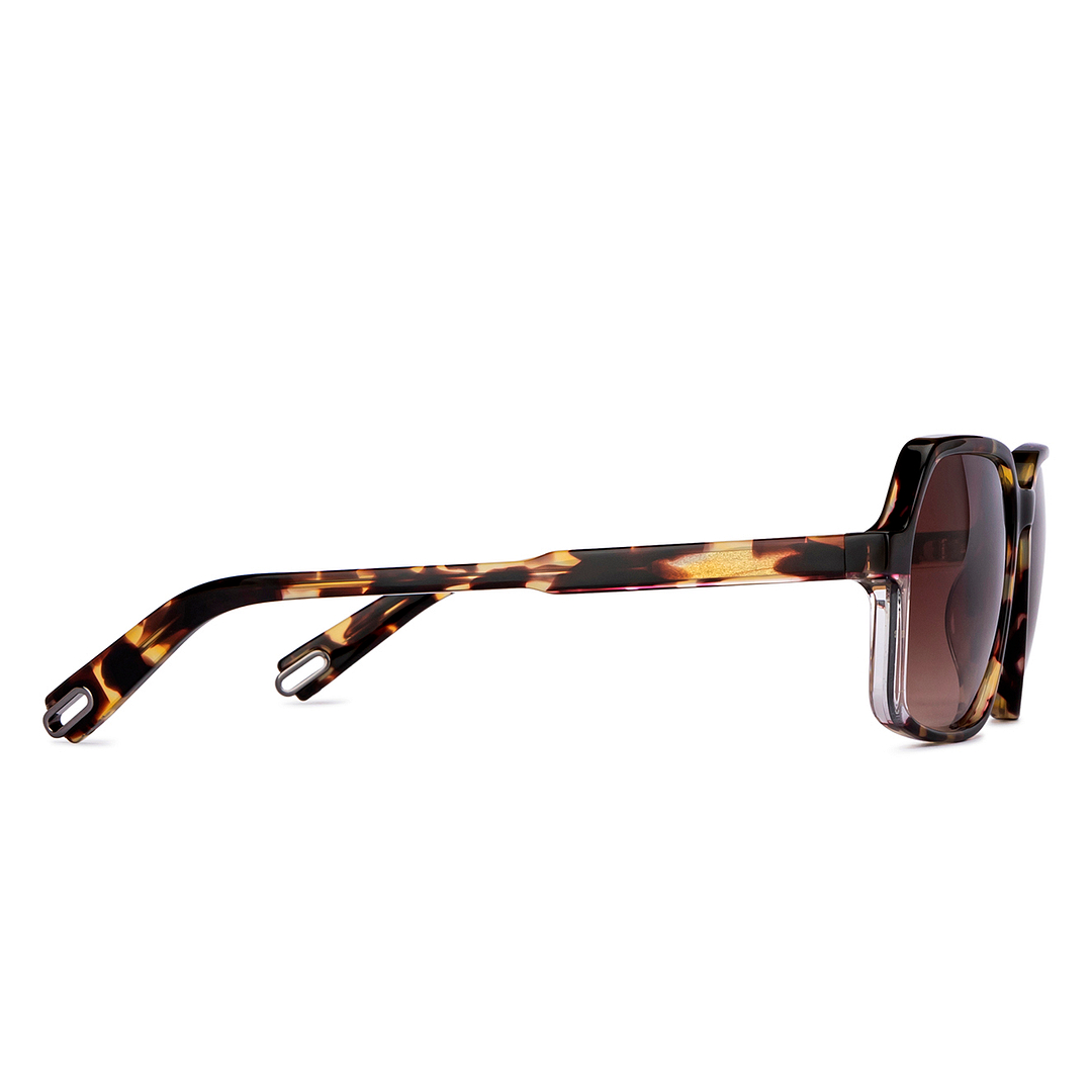 John Jacobs Online Tortoise Full Rim Square left side