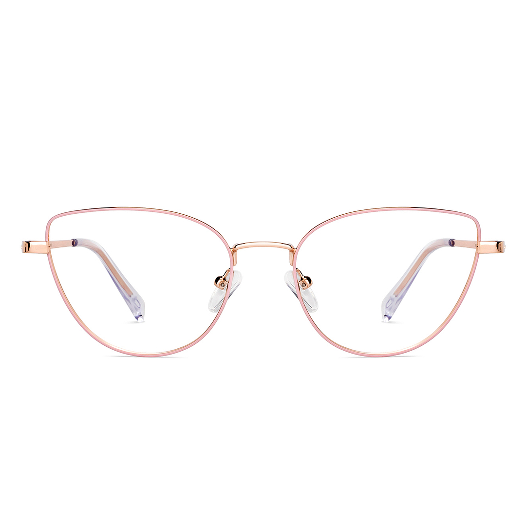 John Jacobs Online Gold Full Rim Cat Eye right side