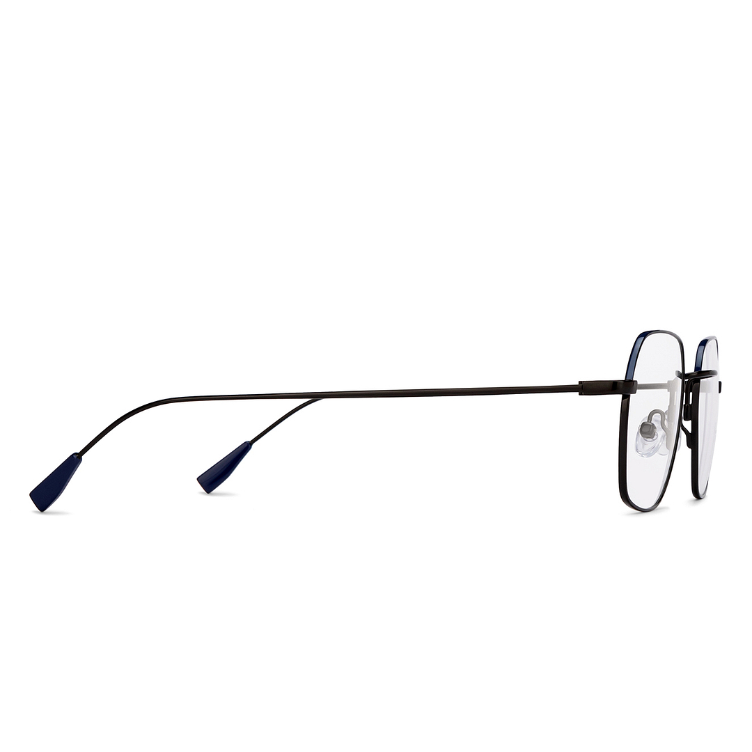 John Jacobs Online Black Full Rim Square left side