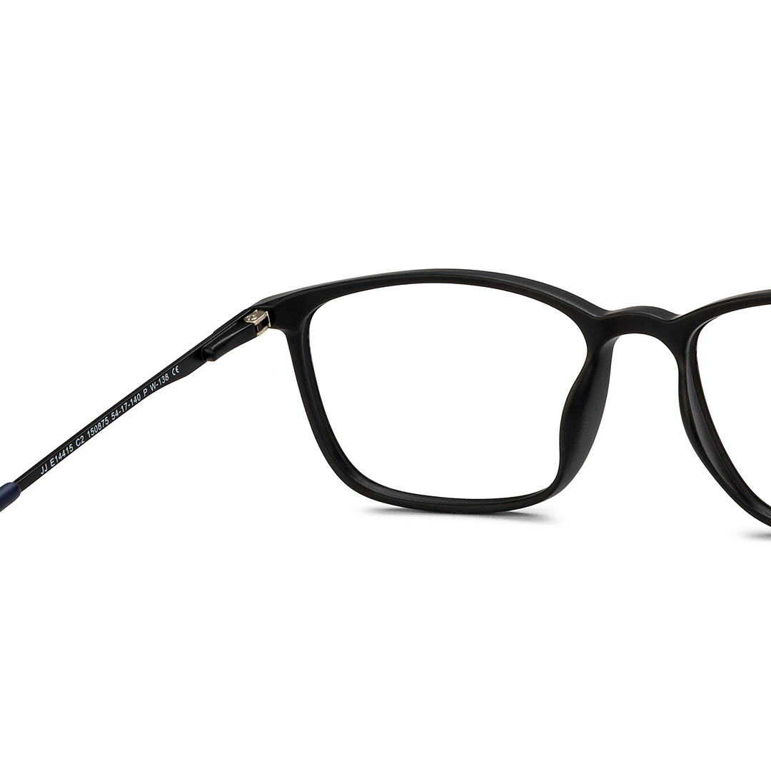 John Jacobs Online Black Full Rim Square right side