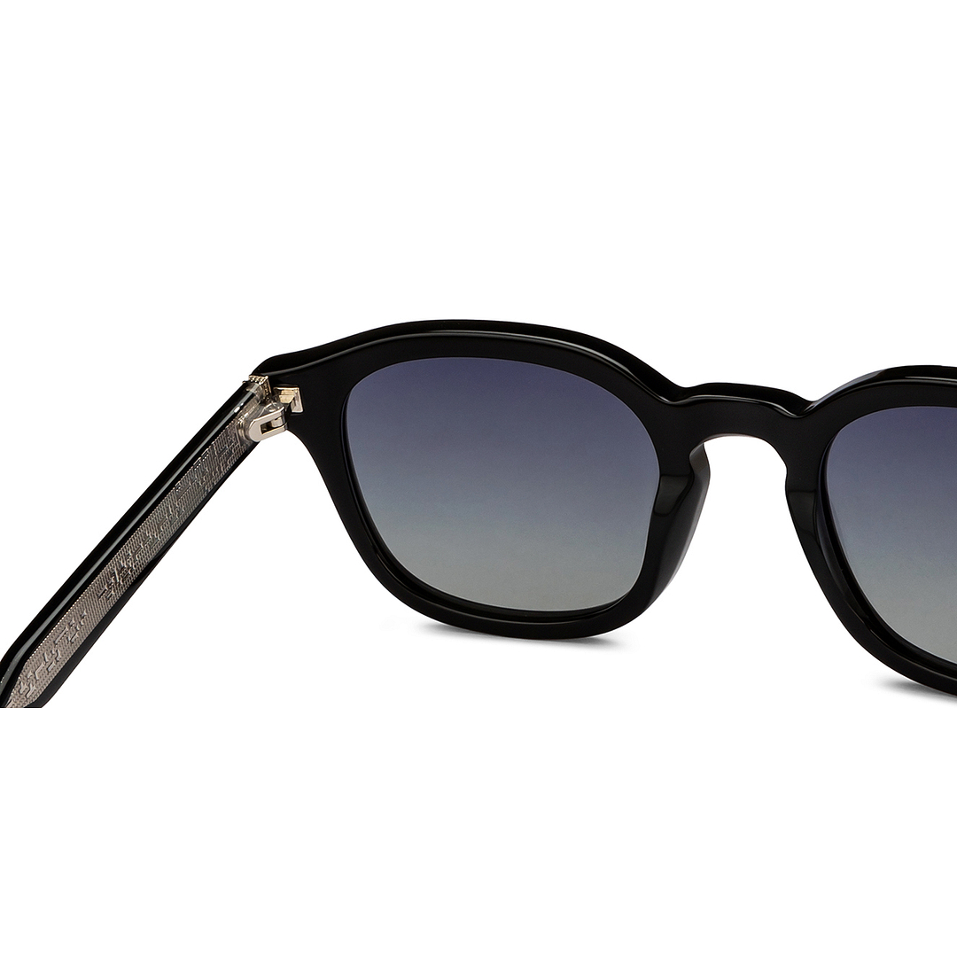 John Jacobs Online Black Full Rim Square right side