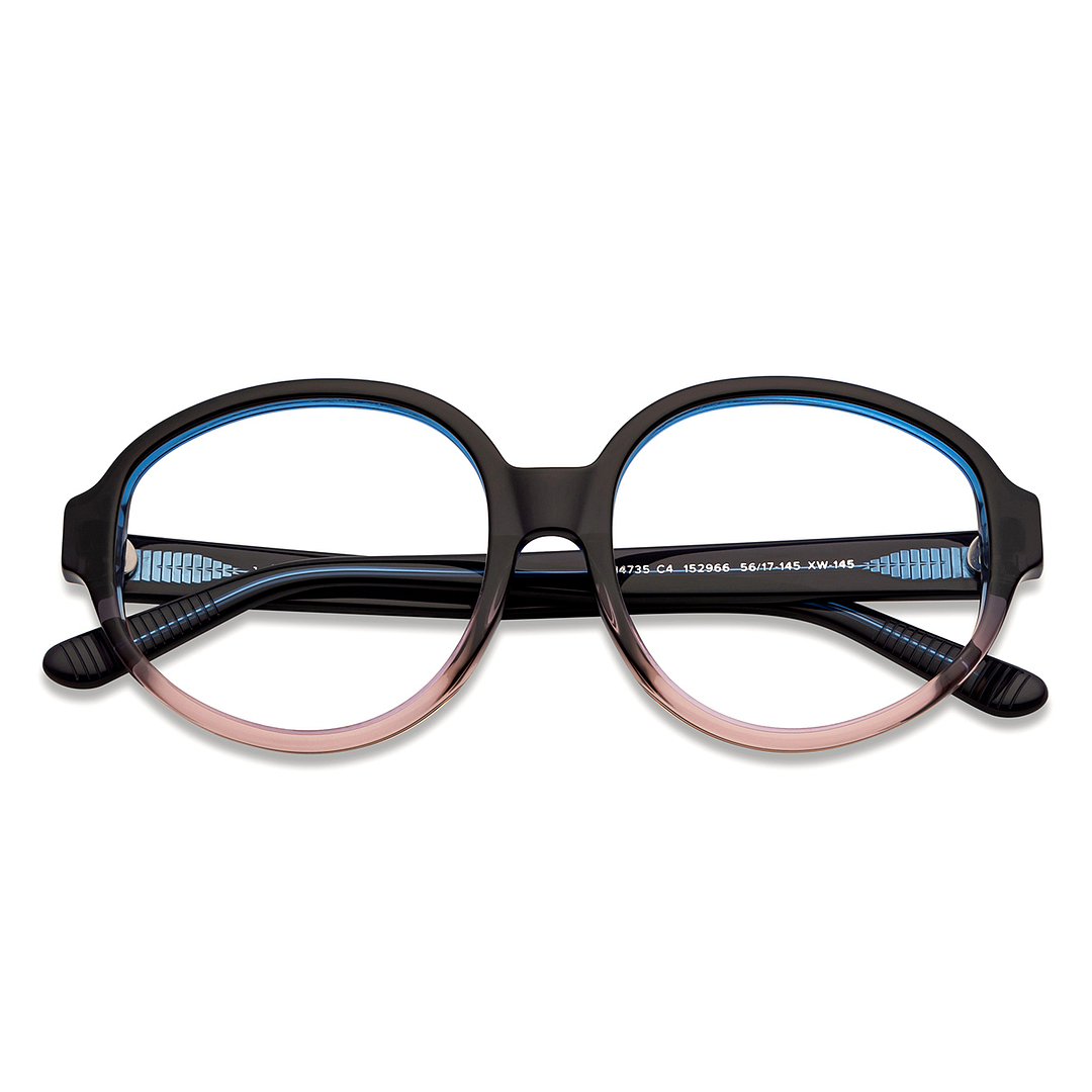 John Jacobs Pink Full Rim Round left side