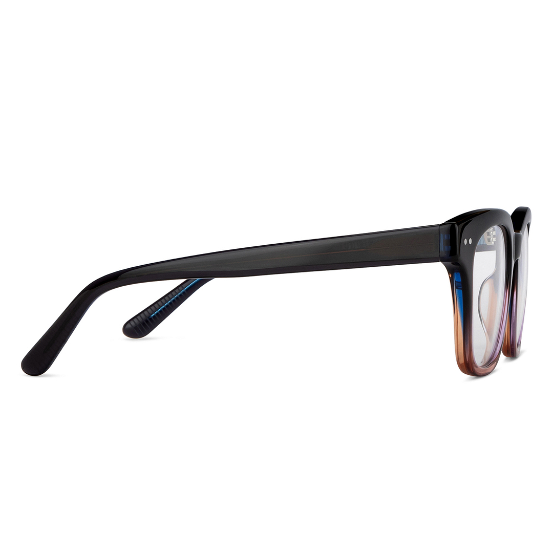 John Jacobs Online Black Full Rim Square left side
