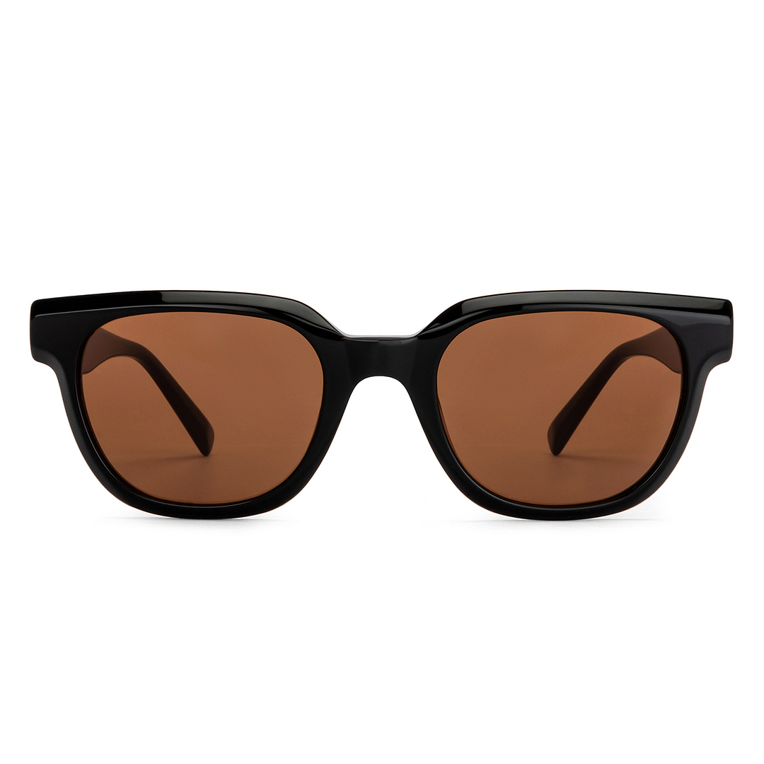 John Jacobs Online Black Full Rim Square left side