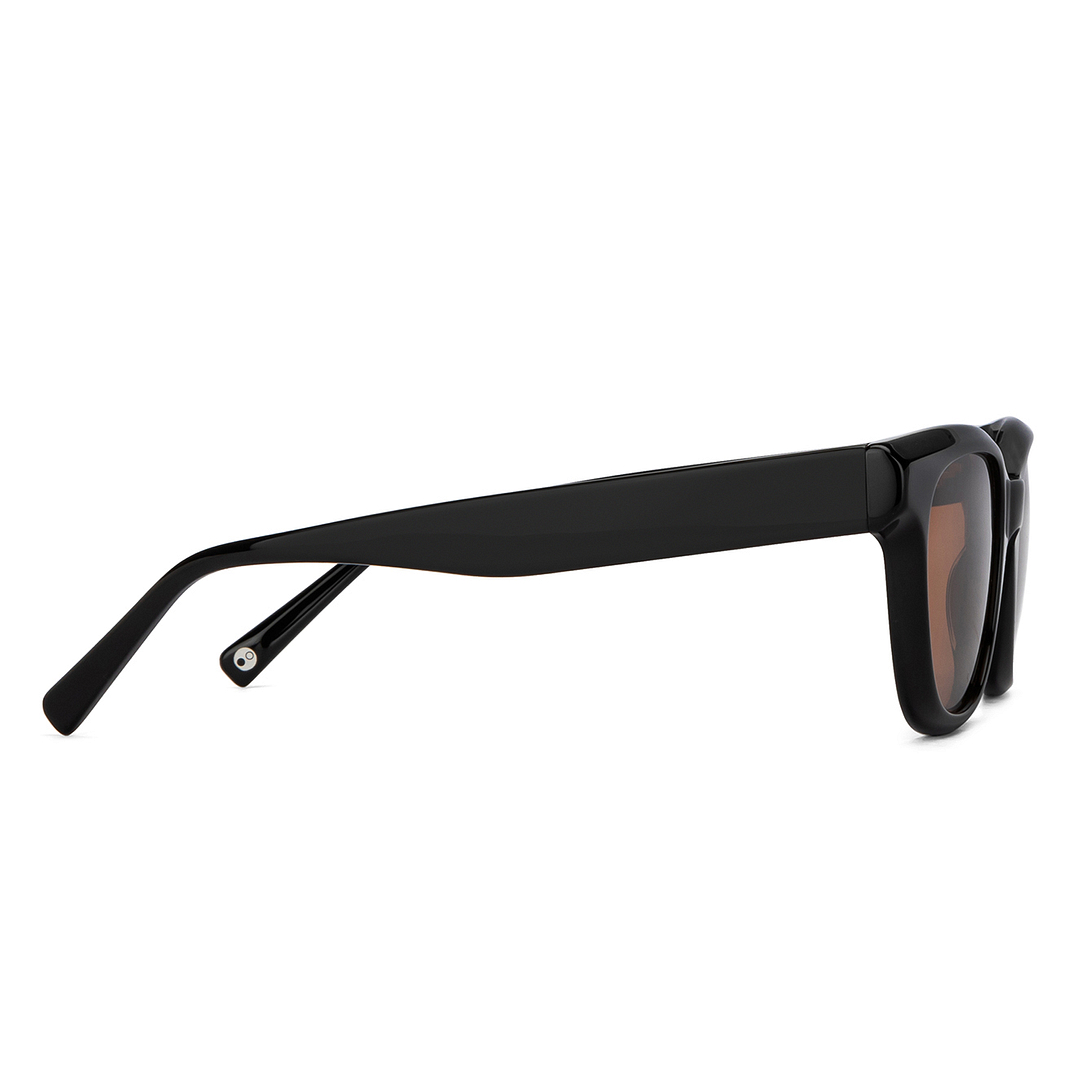 John Jacobs Online Black Full Rim Square left side