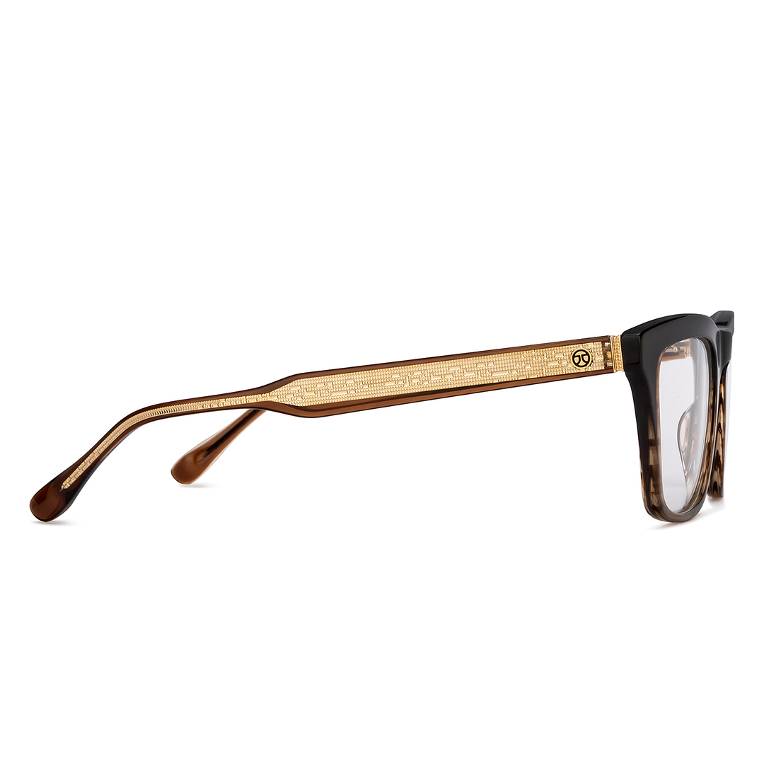 John Jacobs Online Dark Brown Full Rim Square left side