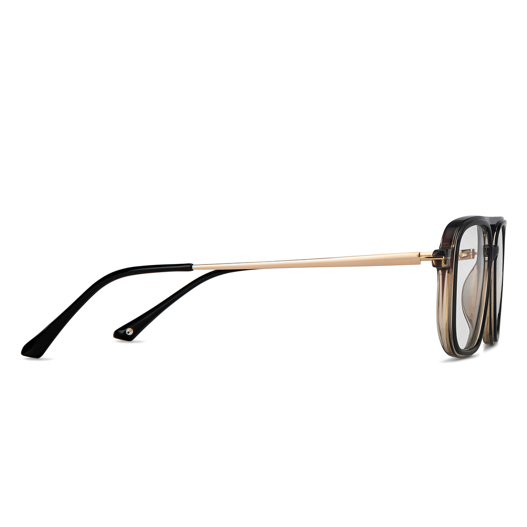 John Jacobs Online Black Full Rim Square left side