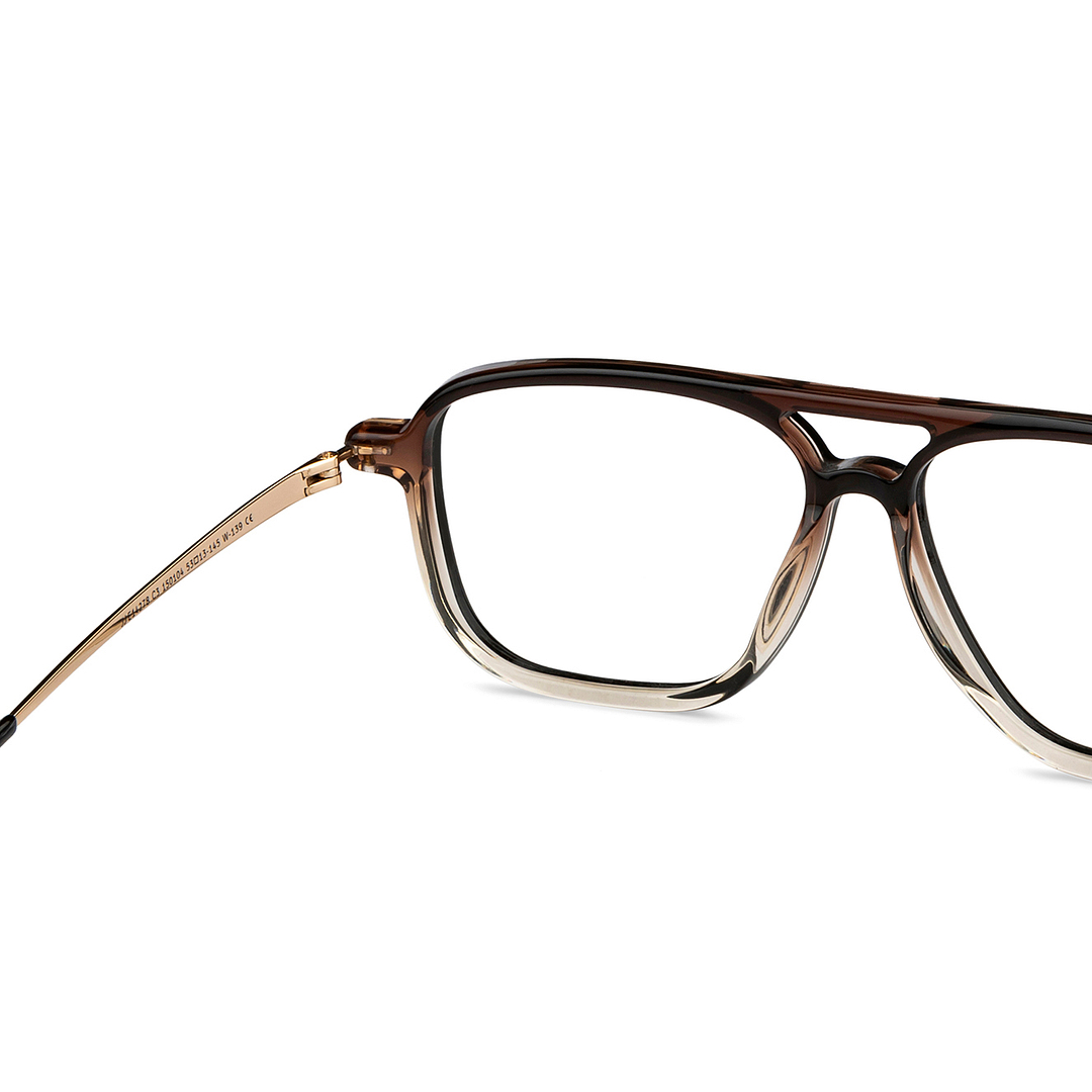 John Jacobs Online Black Full Rim Square right side