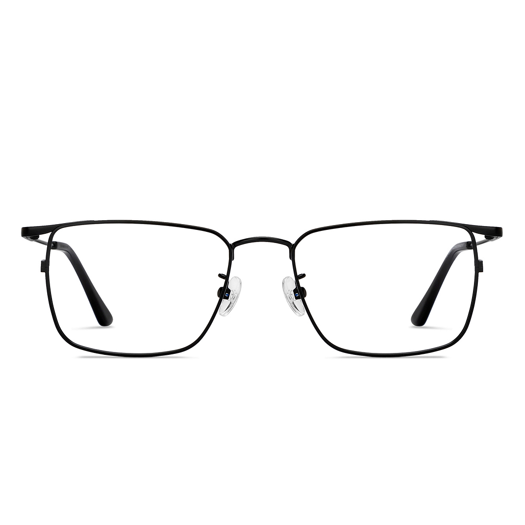 John Jacobs Online Black Full Rim Square right side