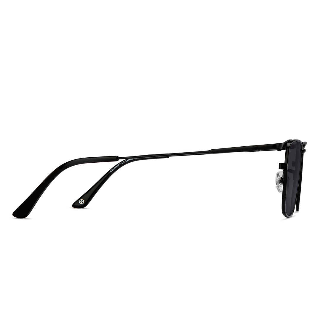 John Jacobs Online Black Full Rim Square left side