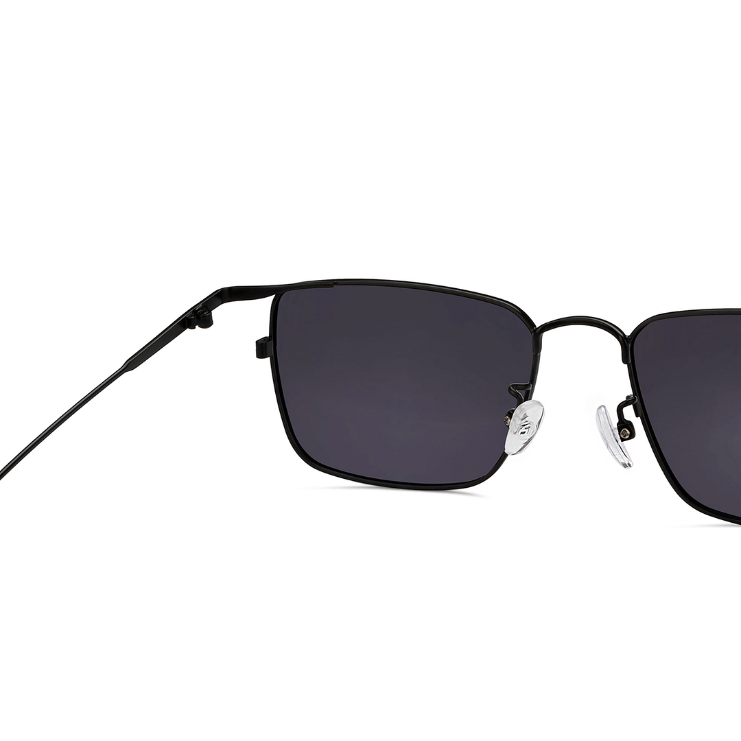 John Jacobs Online Black Full Rim Square right side