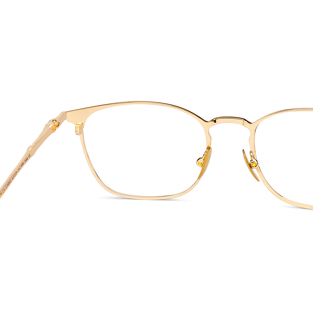 John Jacobs Black Full Rim Square right side