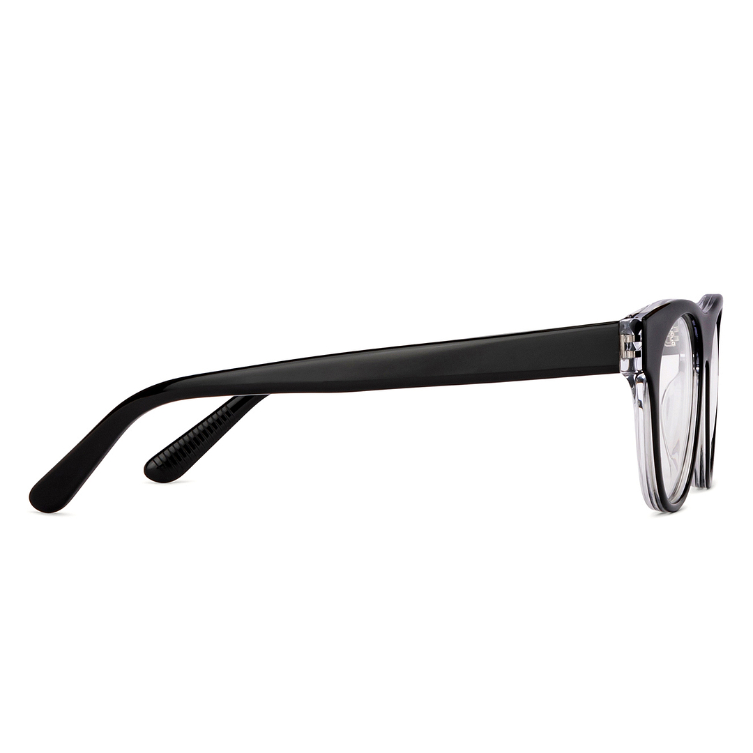 John Jacobs Online Black Full Rim Square left side
