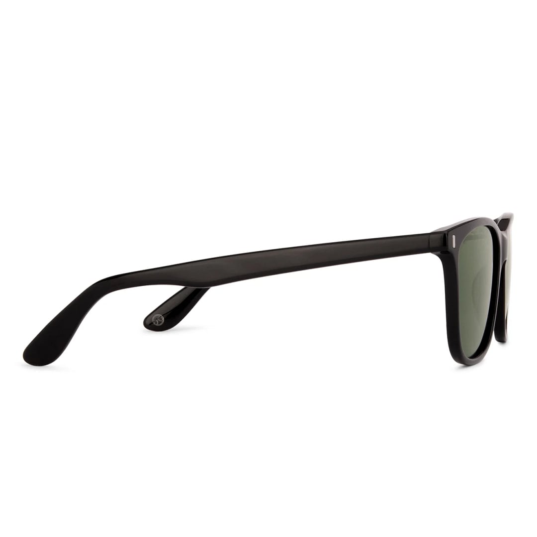John Jacobs Black Full Rim Square left side