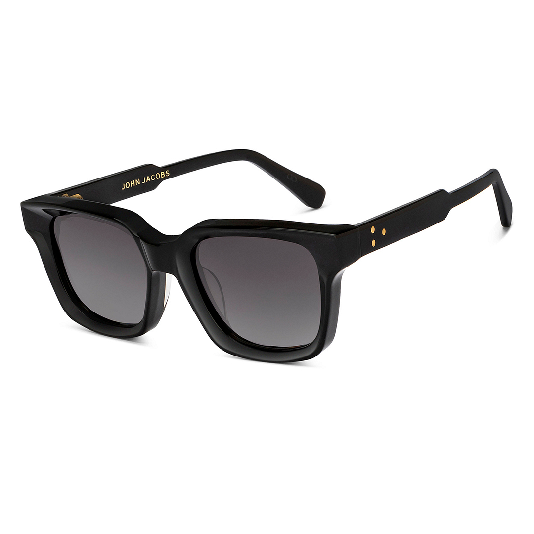 Black Grey Gradient Full Rim Square John Jacobs JJ Tints JJ S15906