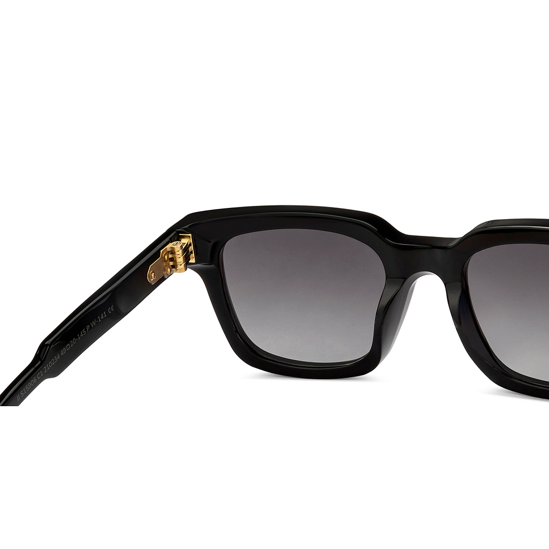 Buy Black Grey Gradient Full Rim Square John Jacobs JJ Tints JJ