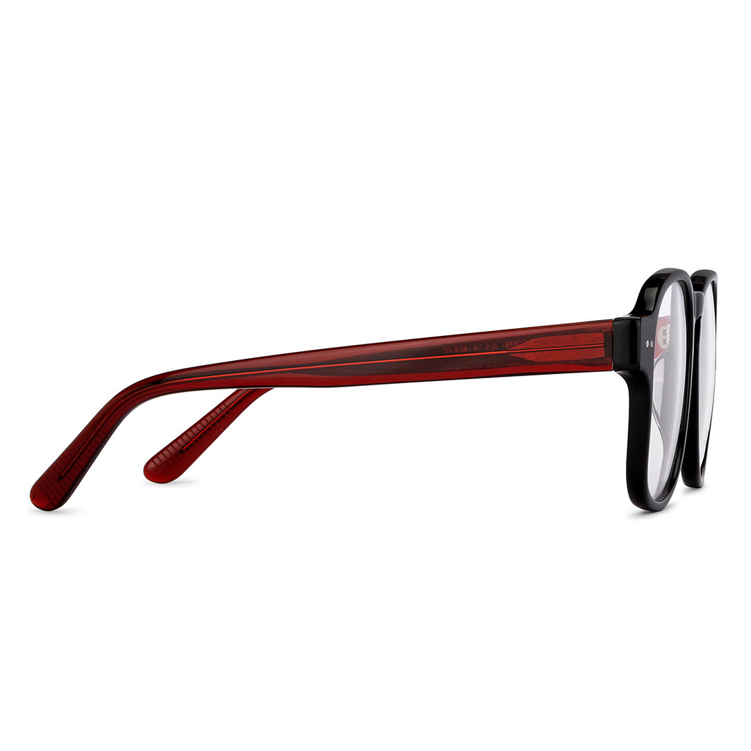 John Jacobs Online Black Full Rim Square left side