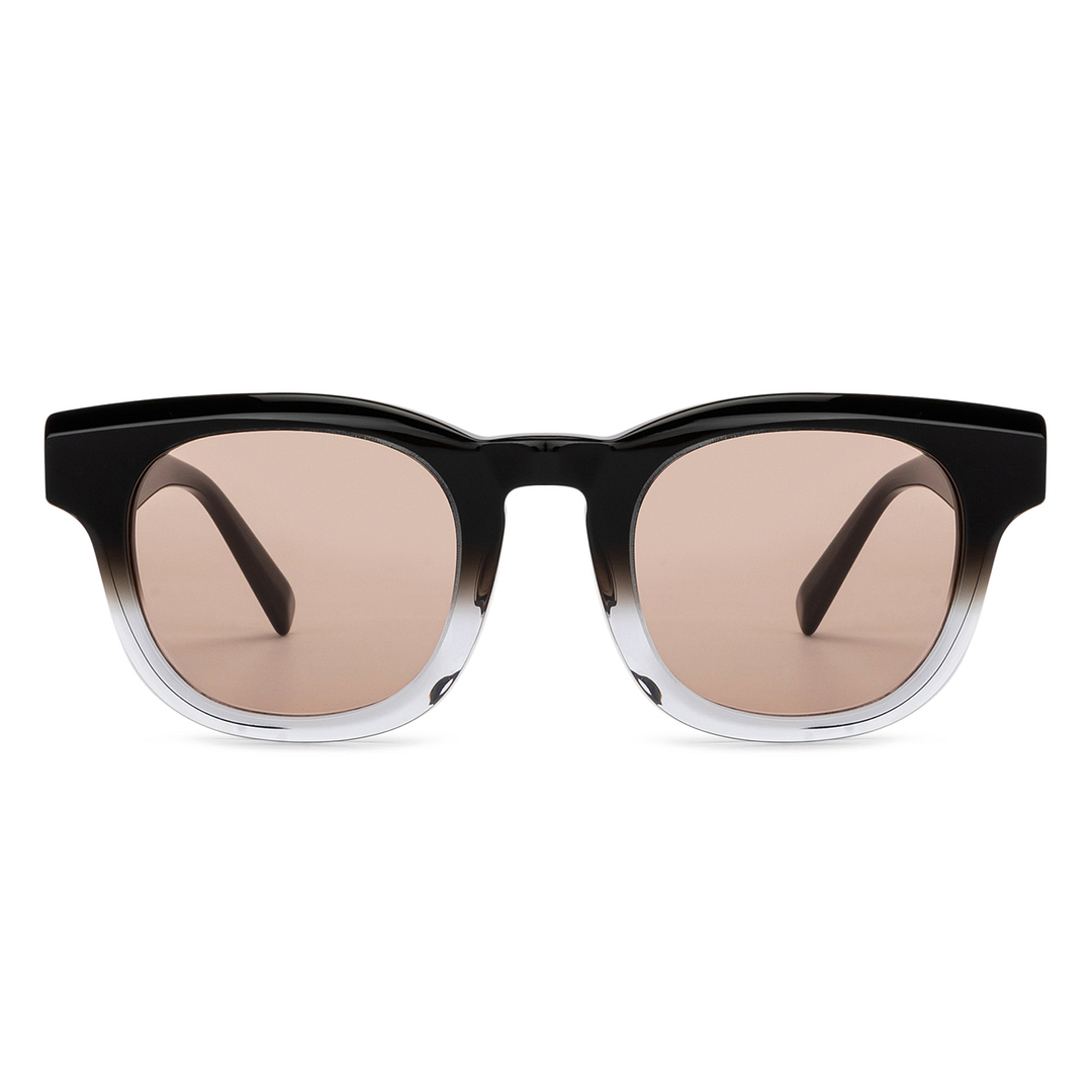 John Jacobs Online Black Transparent Full Rim Square left side