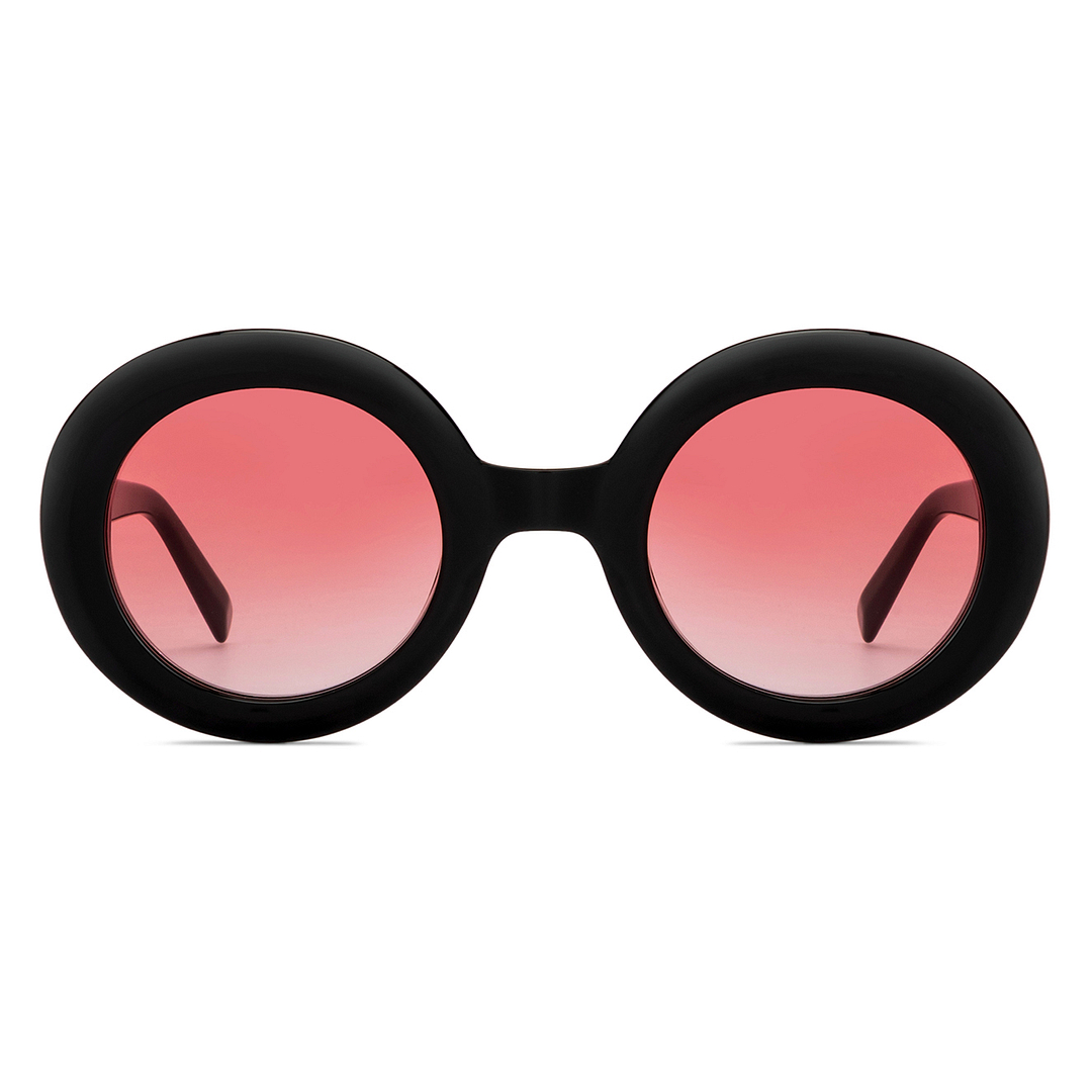 John Jacobs Online Black Full Rim Round left side