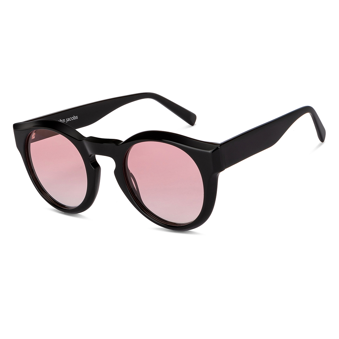 John Jacobs Online Black Full Rim Square right side