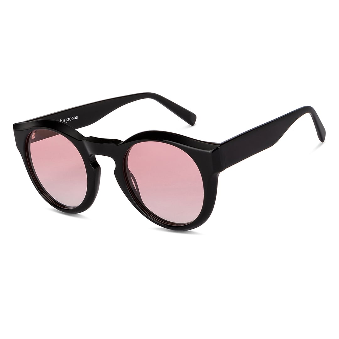 John Jacobs Online Black Full Rim Square right side