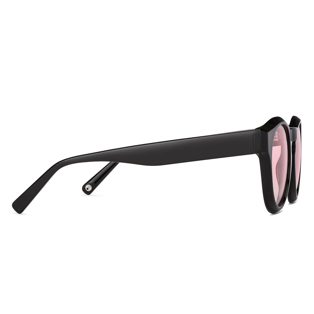 John Jacobs Online Black Full Rim Square left side