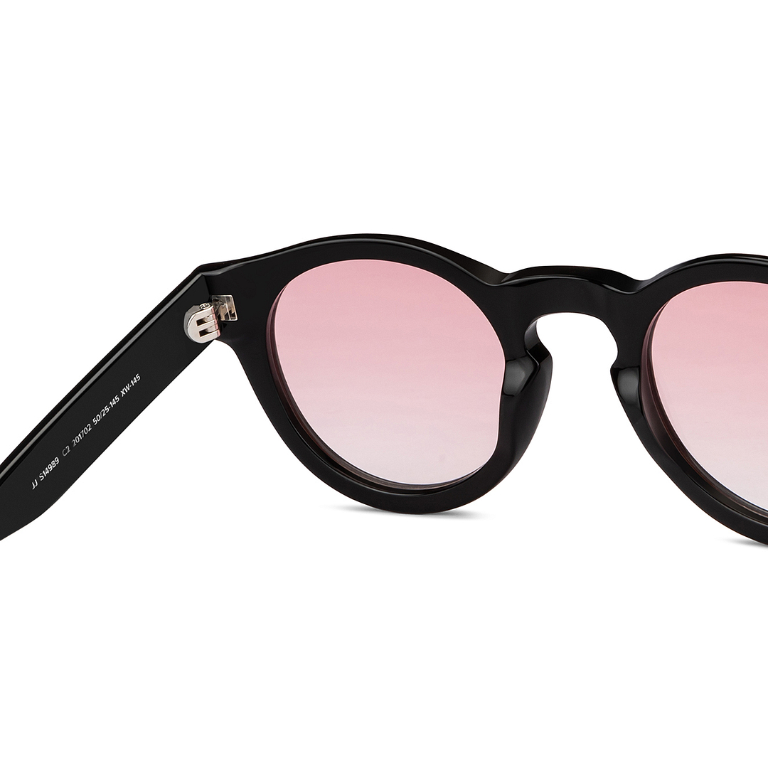 John Jacobs Online Black Full Rim Square right side