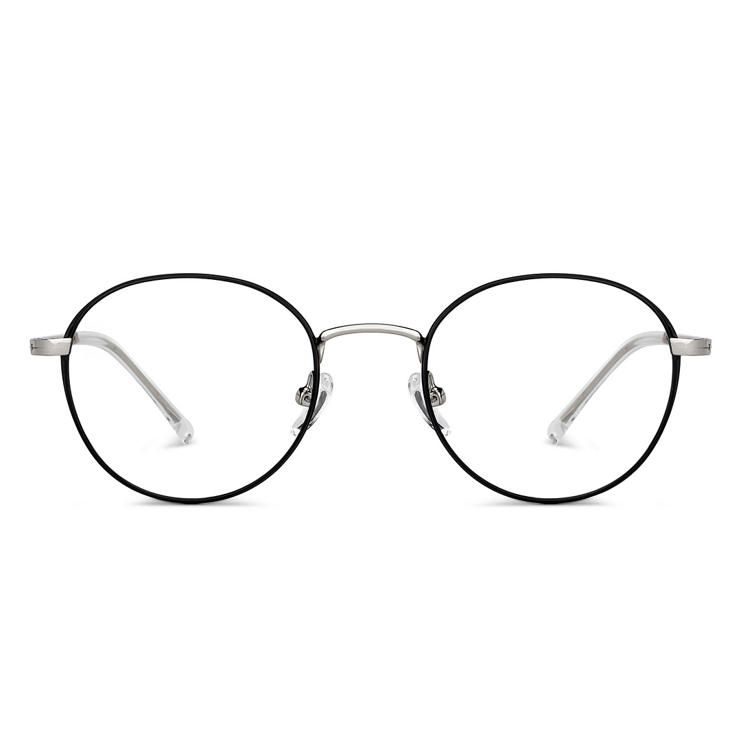 John Jacobs Online Black Full Rim Round right side