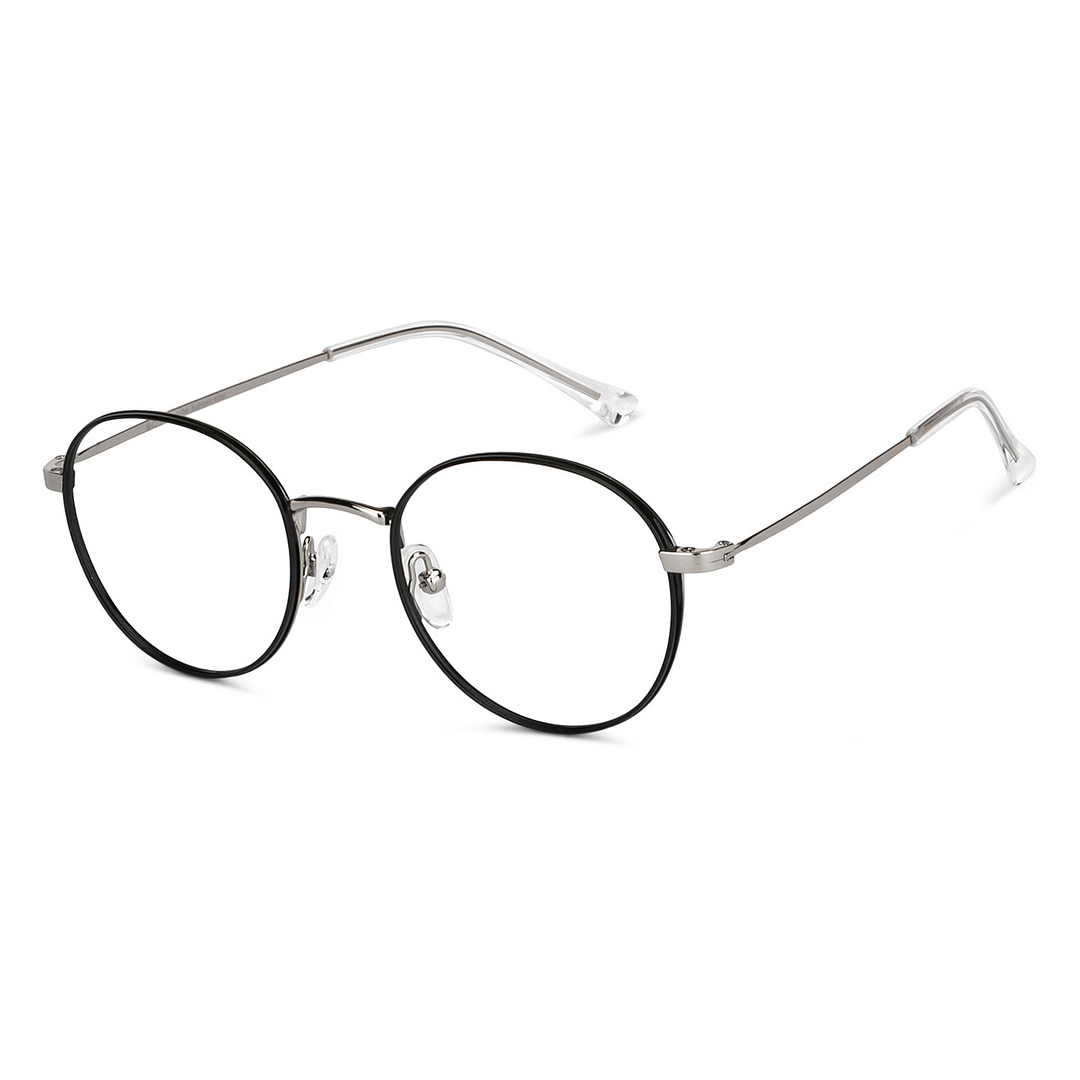 John Jacobs Online Black Full Rim Round left side