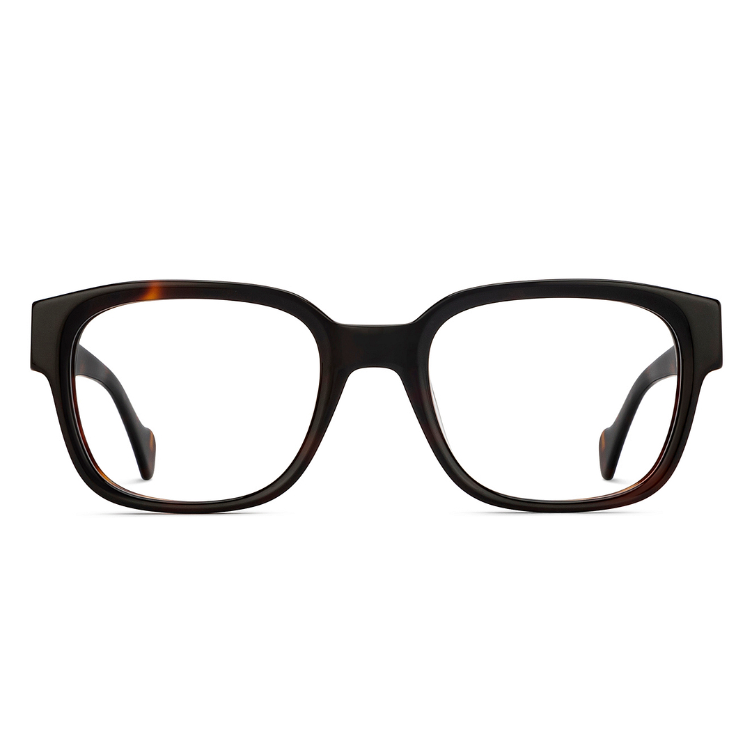 John Jacobs Black Full Rim Square right side