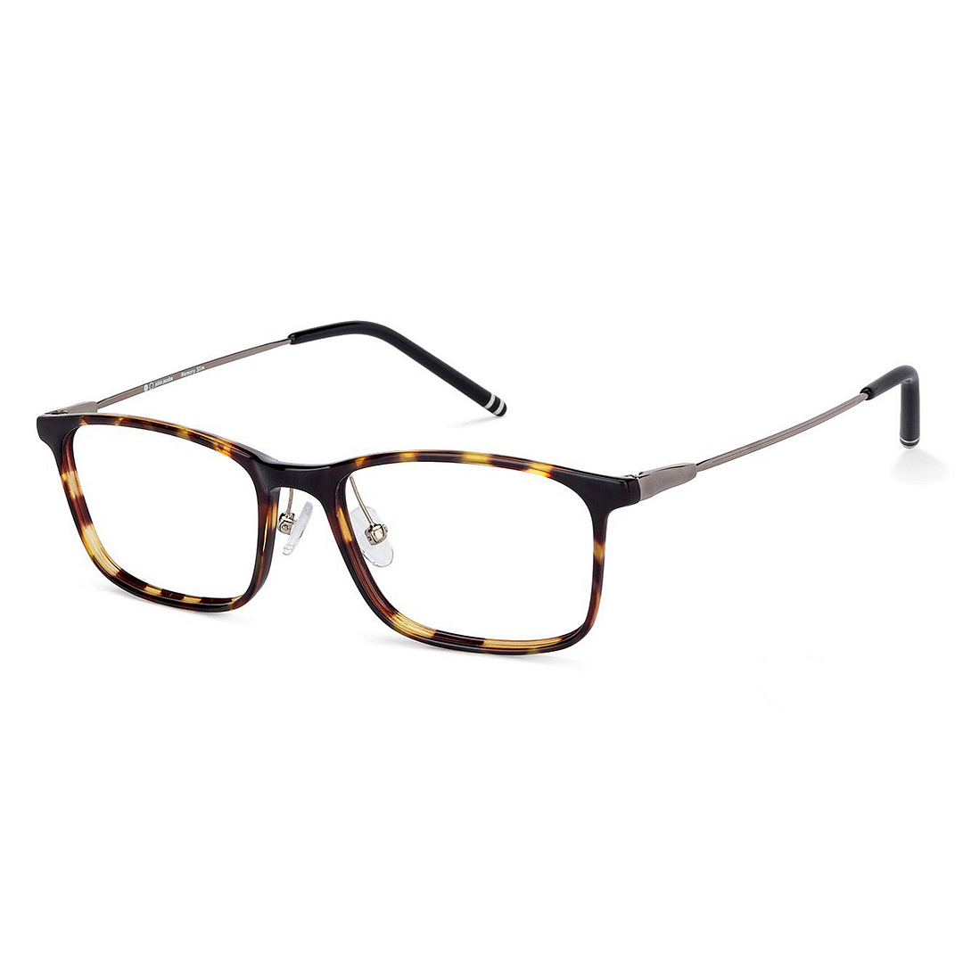 John Jacobs Black Full Rim Rectangle right side