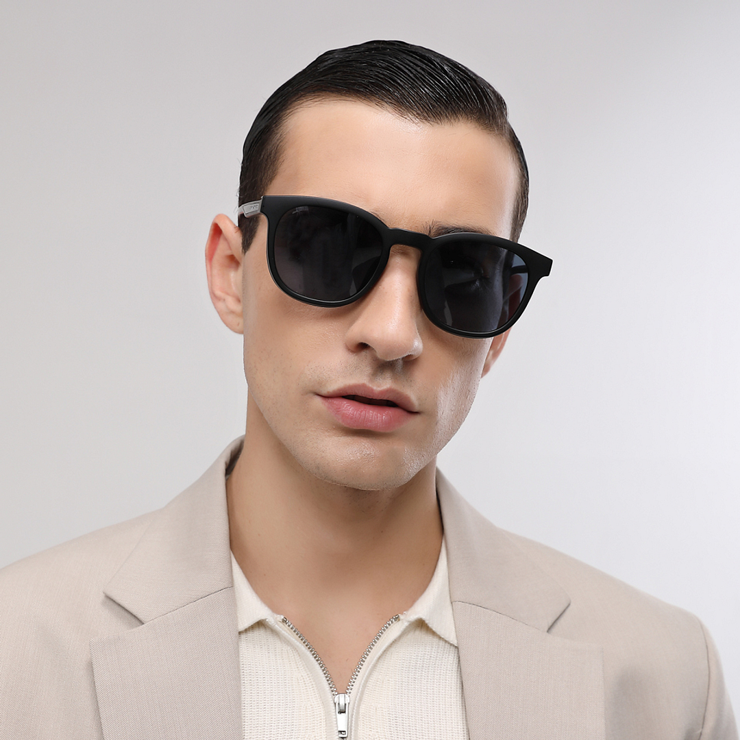 Buy Blue Black Full Rim Square John Jacobs JJ E17138-C2 JJ Flip
