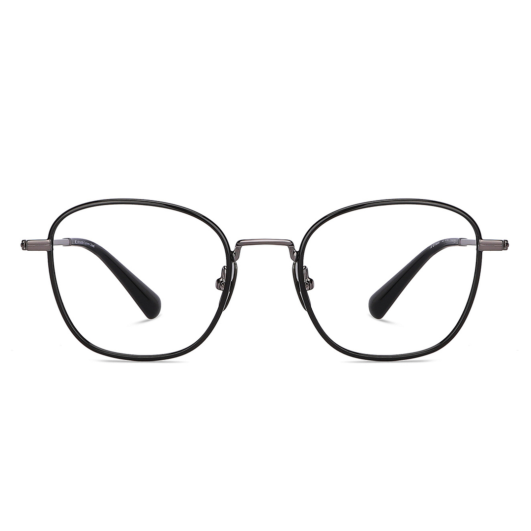 John Jacobs Online Black Full Rim Square left side