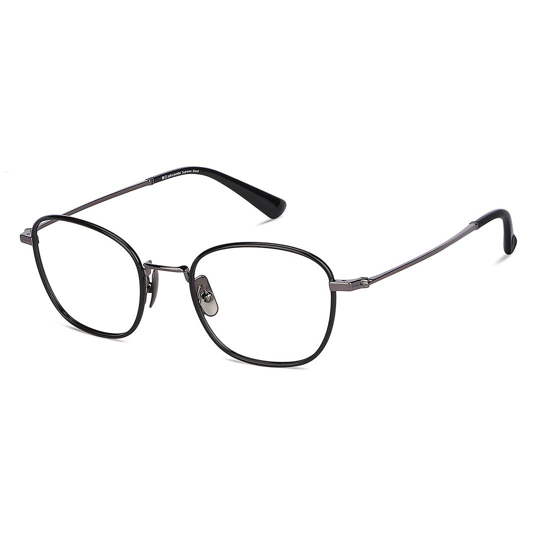 John Jacobs Online Black Full Rim Square right side