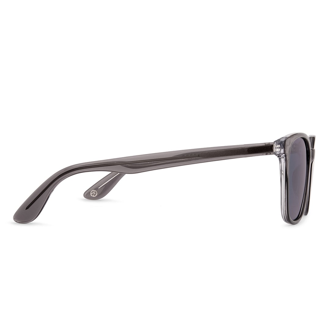 John Jacobs Grey Full Rim Square left side