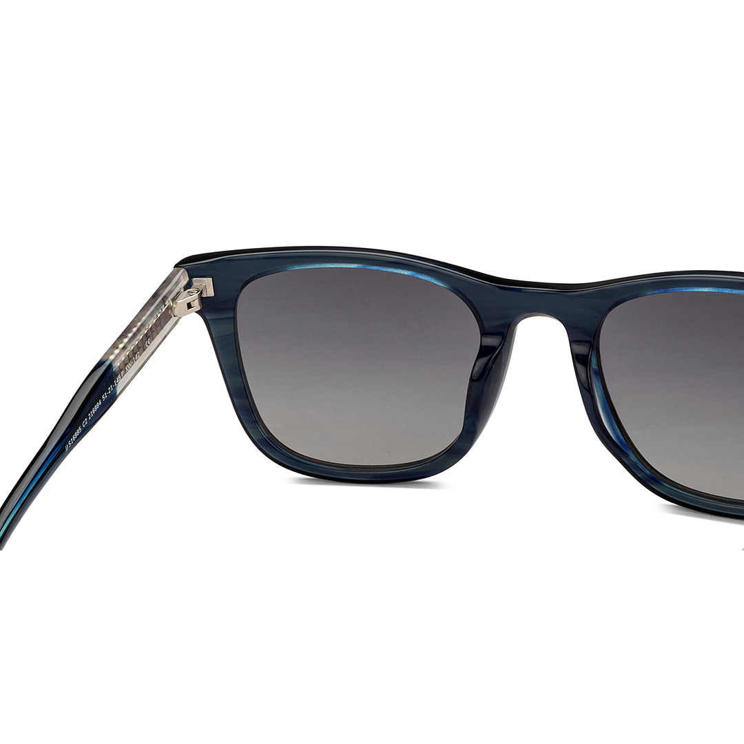 John Jacobs Sky Blue Full Rim Square right side