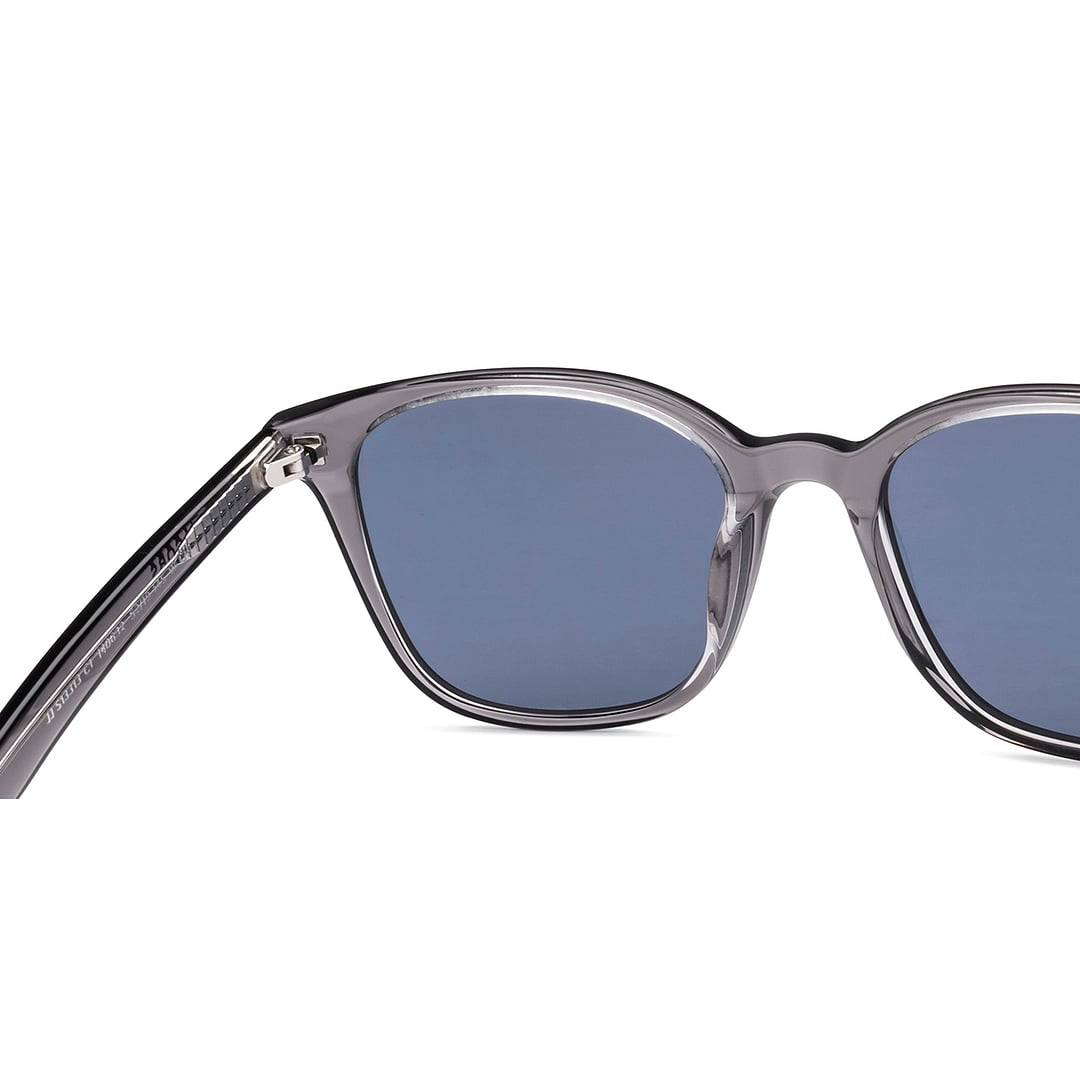 John Jacobs Grey Full Rim Square right side