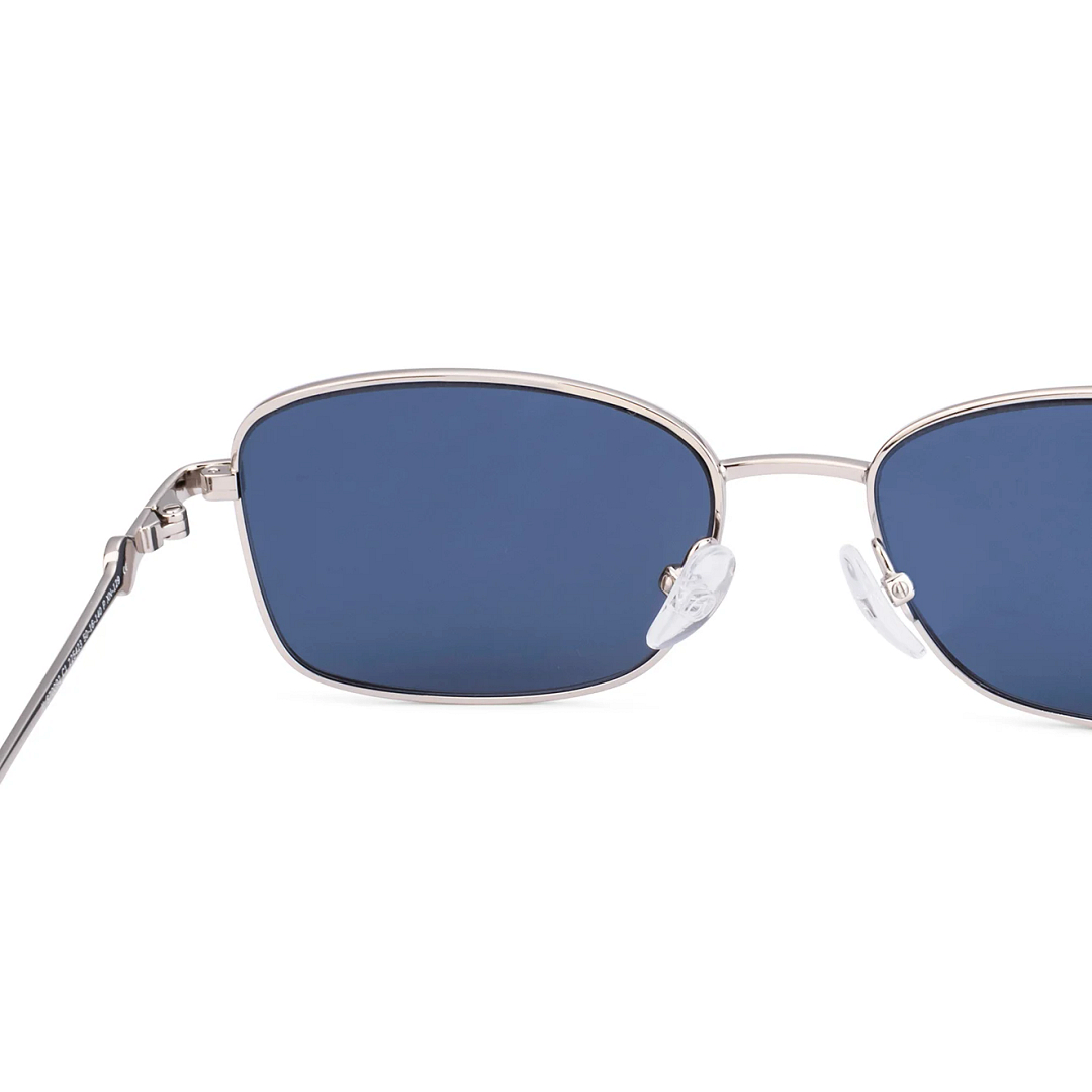 John Jacobs Silver Full Rim Cat Eye right side