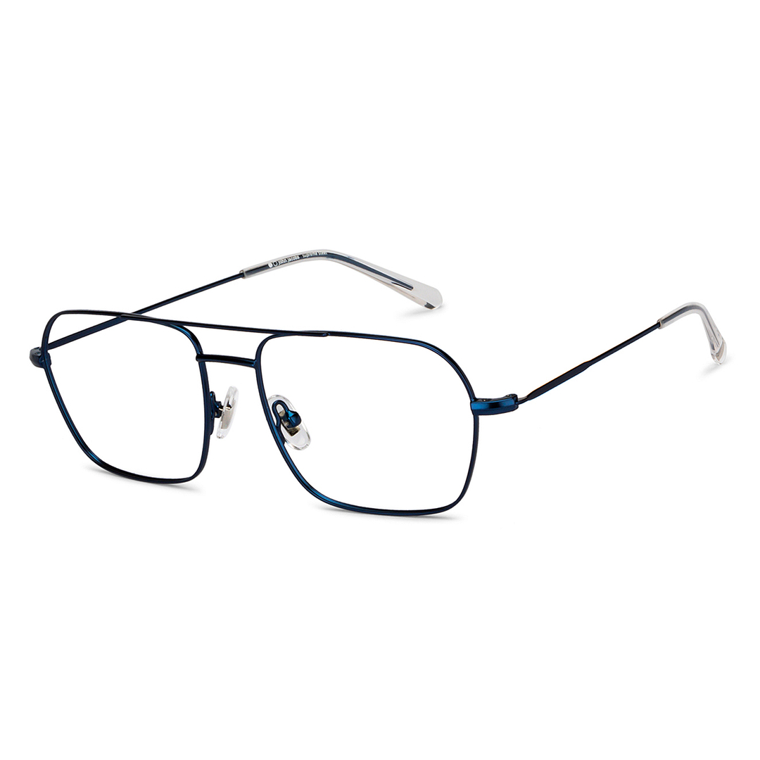 John Jacobs Sky Blue Full Rim Square right side