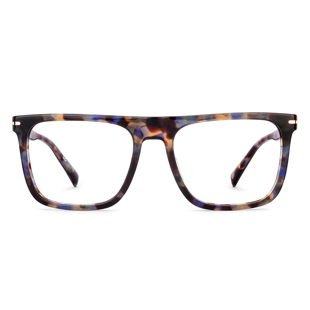 John Jacobs Brown Full Rim Square right side