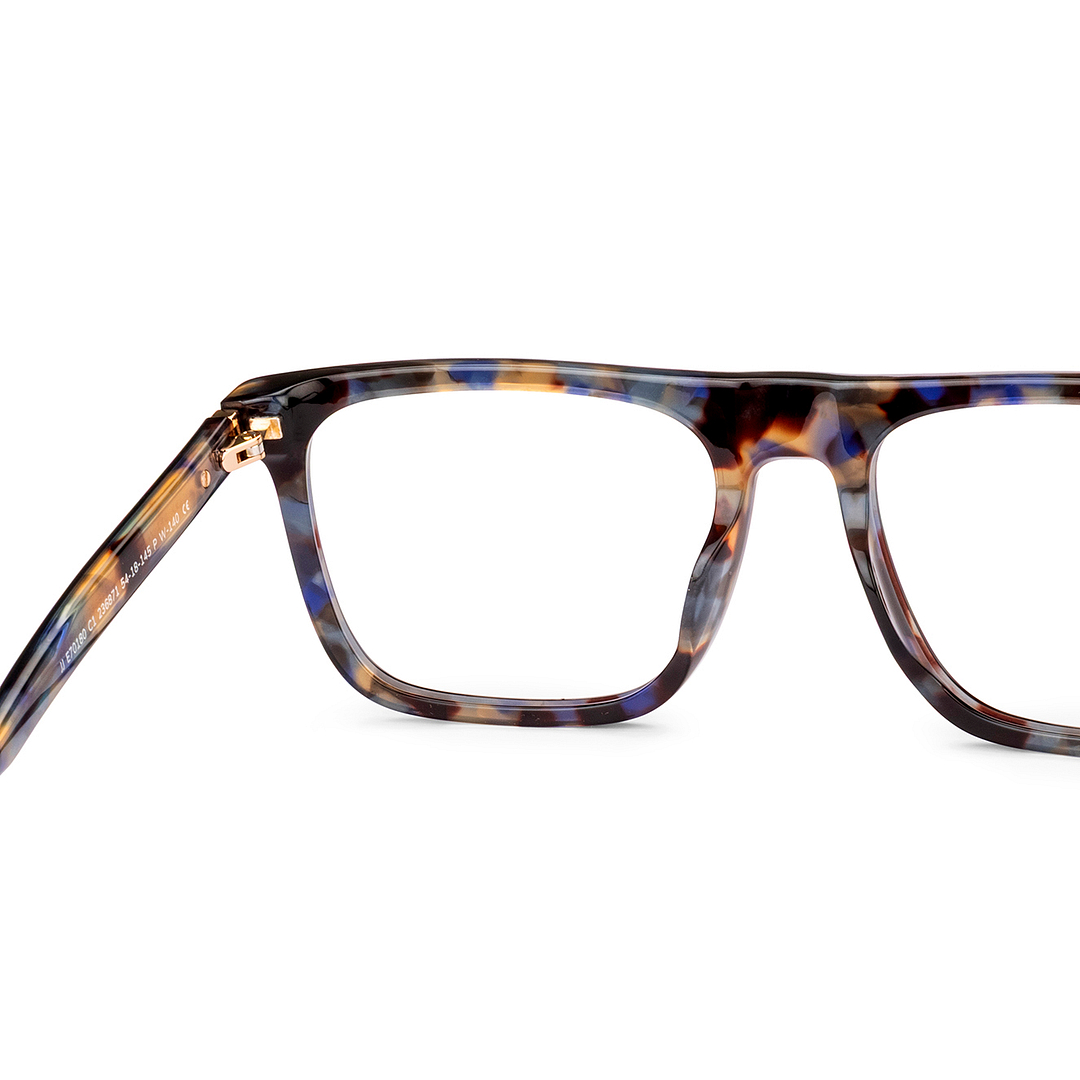 John Jacobs Brown Full Rim Square right side