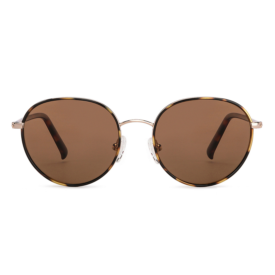 John Jacobs Online Gold Full Rim Round right side