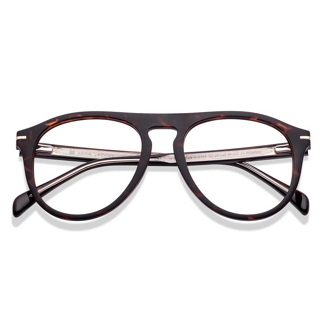 TERU　　　　　　　　　　　　　　　　John Brown Frame Buy Brown Tortoise Full Rim Aviator John Jacobs JJ E17137-C3 JJ